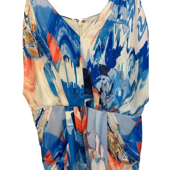 CHELSEA28 Print Faux Wrap Nautical Event Wedding 6 Art Deco Watercolor - Picture 3 of 6